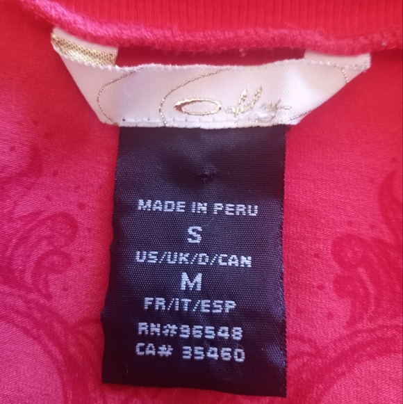 Oakley Tennis Prep Tie Me Up Berry Pink Red Drawstring Tie Waist V Neck Mini - Picture 5 of 5